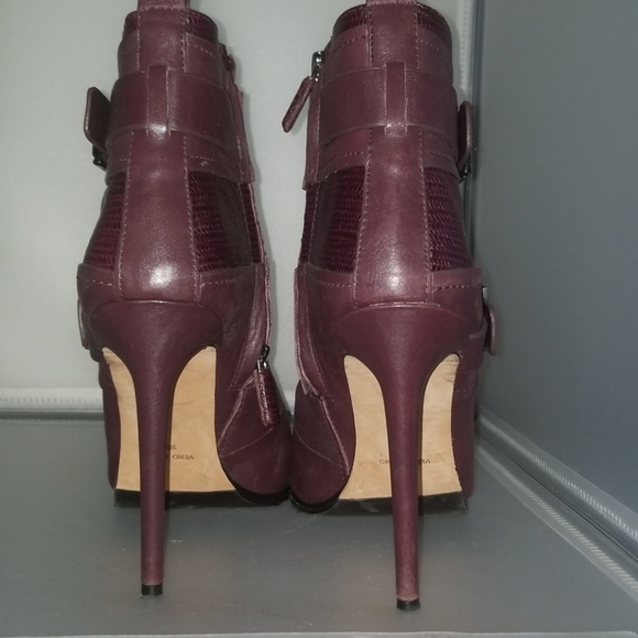 BCBG MaxAzria Leather Booties Size 10 - Picture 3 of 5